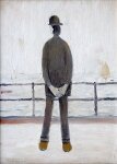 L.S. Lowry - Man Looking Out to Sea
