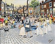 Edith LeBreton - The Little Sunday School Procession in Stockport