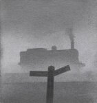 Trevor Grimshaw - Locomotive, Early Morning, Winter