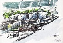 Harold Riley - Salford Docks
