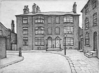L.S. Lowry - Hulme Place Salford