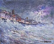 Reg Gardner - Storm at Cromer