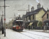 Arthur Delaney - City under Snow