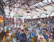 Phil George - Altrincham Market House Interior