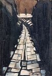 Harold Riley - Alleyway Salford