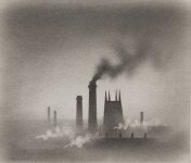 Trevor Grimshaw - Church and Chimneys