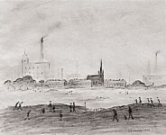 L.S. Lowry RA - Industrial Lanscape