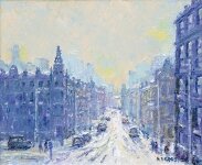 Reg Gardner - Winter Sunlight Manchester