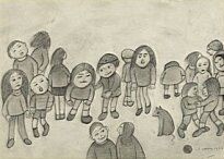 L.S. Lowry - Group of Children