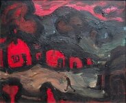 Theodore Major - Farm in Red