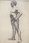 L.S. Lowry - Life Drawing of a Man