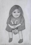 L.S. Lowry RA - Child with Doll