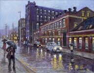 Reg Gardner - Brunswick Mill, Bradford Road, Ancoats, Autumn Storm