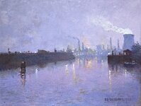 Reg Gardner - Stanlow in the Mist