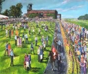 Phil George - Newmarket Race Course in July