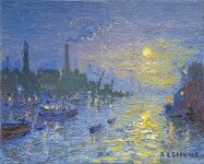 Reg Gardner - River, Moon and Stars