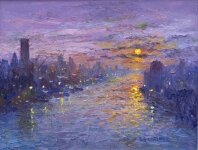 Reg Gardner - River Sunset