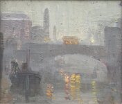 Adolphe Valette - Manchester (Irwell) Scene