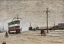 Arthur Delaney - Tram in the Snow