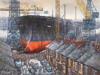 Phil George - The Biggest Ship in the World, Swan Hunter, Wallsend, May 2nd 1969.