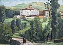 Adolphe Valette - The Cloisters at Salles