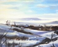 Liam Spencer - Coal Pit Lane , Snow and Fog II