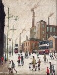 Arthur Delaney - Outside Peel Mill, Stockport