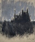 Harold Riley - Study of Bulidings in Hodge Lane