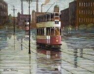 Arthur Delaney - Tramcars On A Wet Day