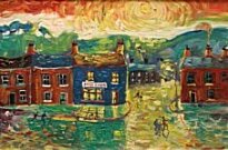 Simeon Stafford - Sunset Over The Fish and Chip Shop