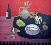 Mary Fedden - Three Brushes