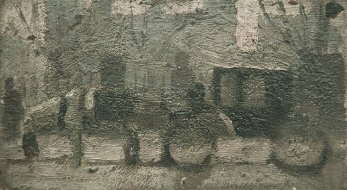 Adolphe Valette - Study for Cab at All Saints