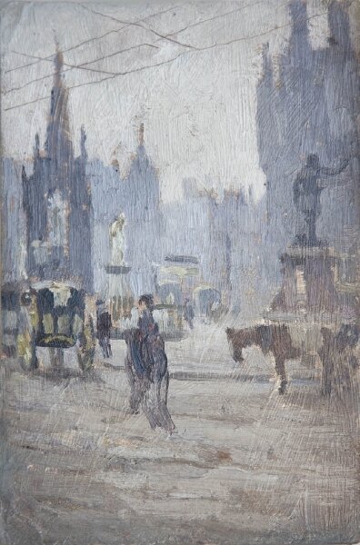 Adolphe Valette - Study for Albert Square