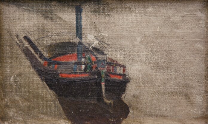 Adolphe Valette - The Barge