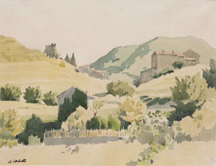 Adolphe Valette - Environs de Viviers
