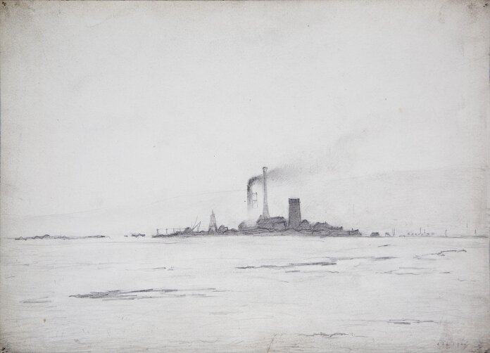 L.S. Lowry - Point of Ayr