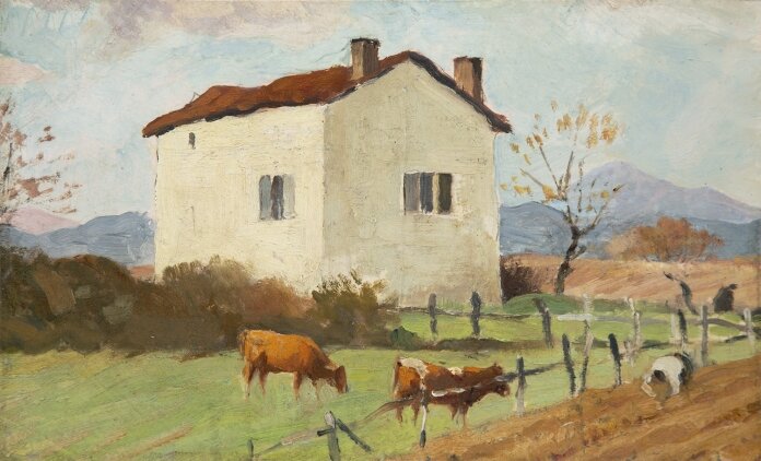 Adolphe Valette - Valette's House at La Combe, Blace