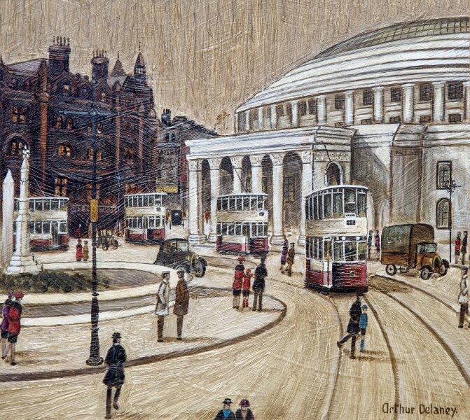 Arthur Delaney - Central Library Manchester