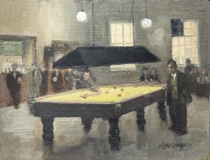 Roger Hampson - Snooker at the Cabbage