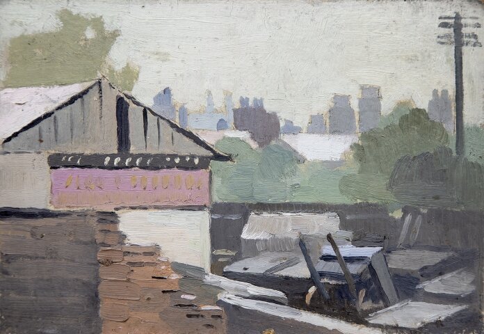 Adolphe Valette - Manchester Suburban View