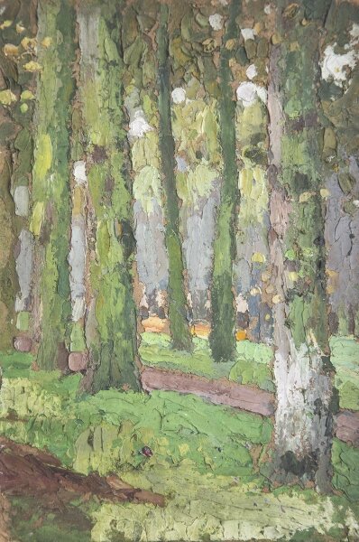 Adolphe Valette - An English Woodland