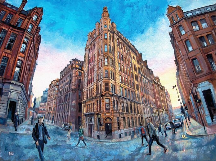 Stephen Campbell - Whitworth Street & Princes St, Manchester