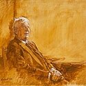 Brian Bysouth - Portrait of L.S. Lowry