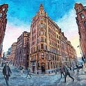 Stephen Campbell - Whitworth Street & Princes St, Manchester