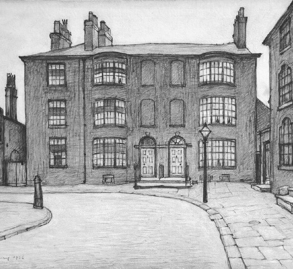 L.S. Lowry - Hulme Place Salford