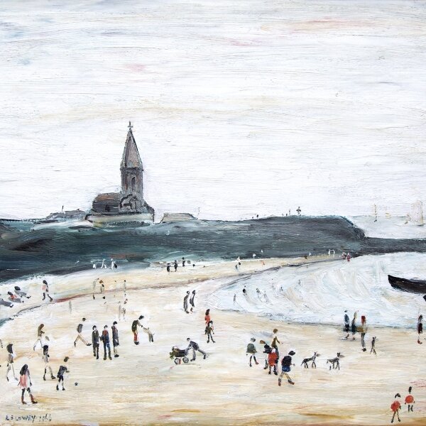 L.S. Lowry - Newbiggin-by-the Sea
