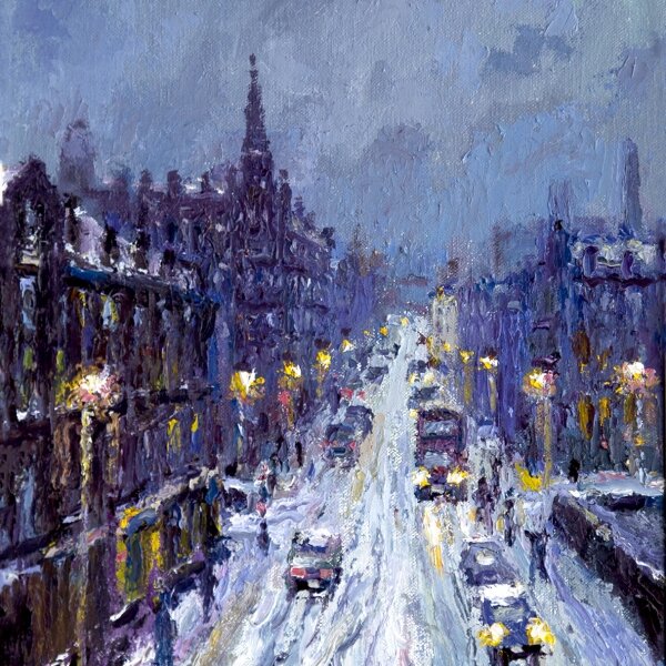 Reg Gardner - Whitworth Street - More Snow Imminent 