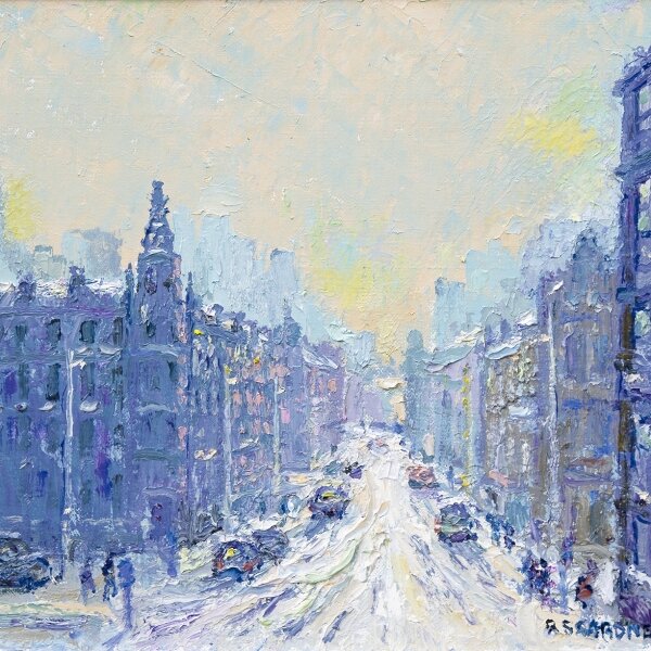 Reg Gardner - Winter Sunlight Manchester