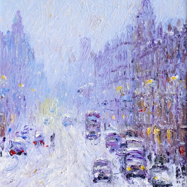 Reg Gardner - White Out - Whitworth Street 1970's