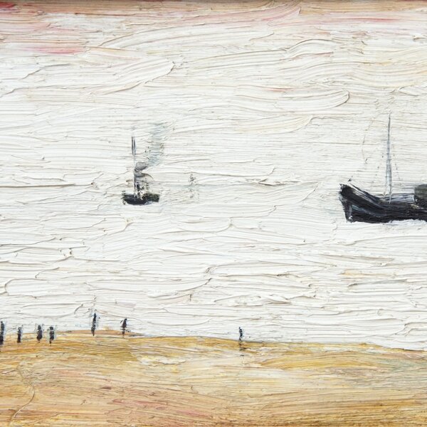 L.S. Lowry - The Coal Boat